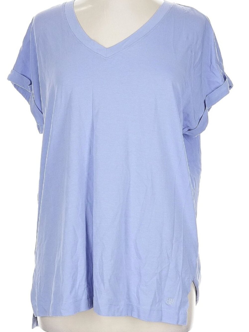 Banana Republic Size L Short sleeve top Very Good Condition Lavender soft